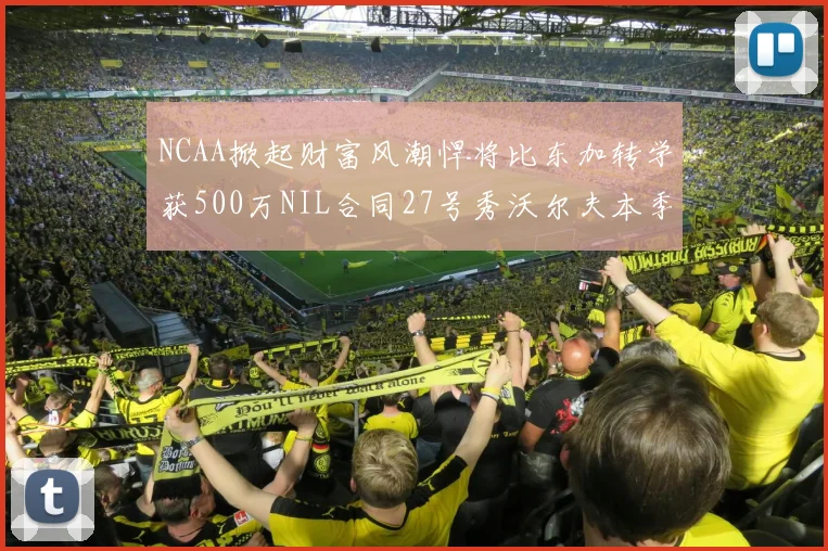 NCAA掀起财富风潮悍将比东加转学获500万NIL合同27号秀沃尔夫本季收入280万